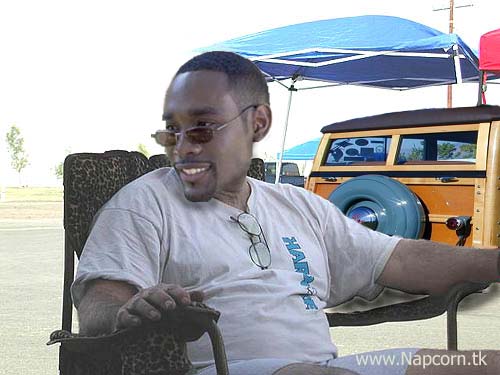 Morris Chestnut Seeing How People Use Their Napcorn