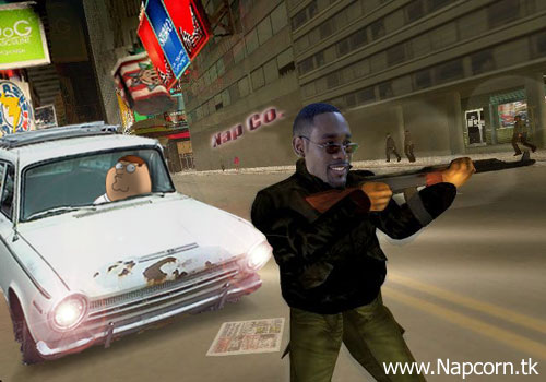 Morris Chestnut in Napcorn City